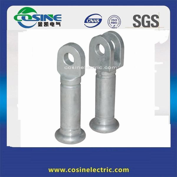 Китай 
                                 Кованая сталь Tongue-Clevis 70 КН для полимерный изолятор                              производитель и поставщик