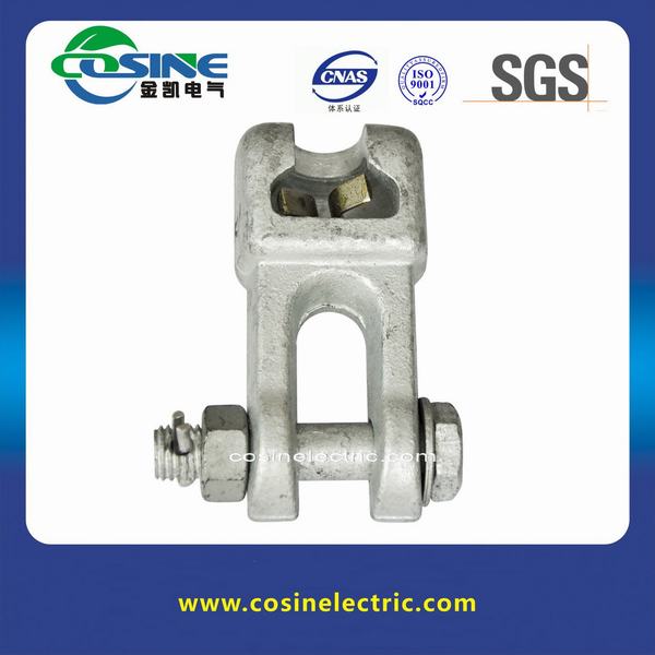 Galvanized Forged Steel Socket Clevis for Overhead Line Fitting