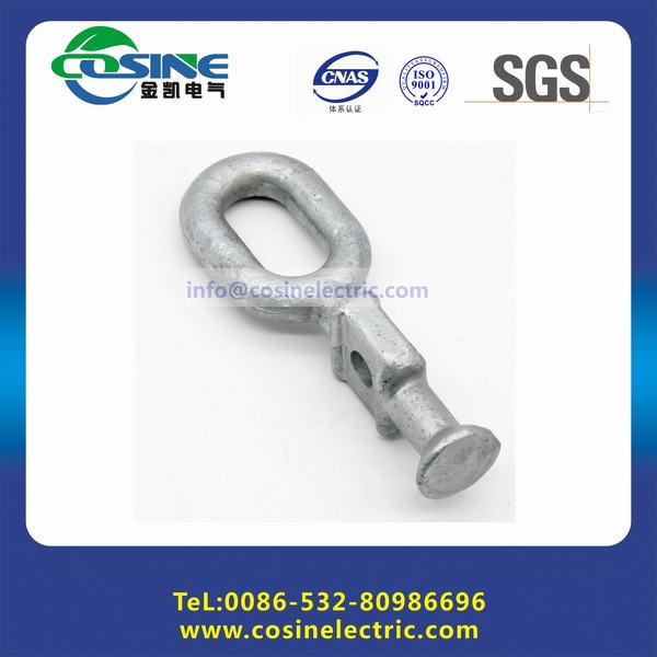 HDG Forged Ball Head Shackle for Pole Line Connecting Fitting