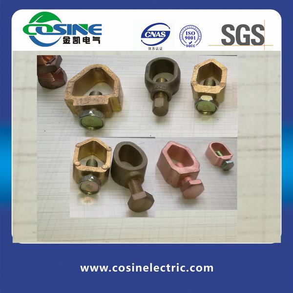 Heavy Duty Bronze Ground Clamp for Electric Line Fitting
