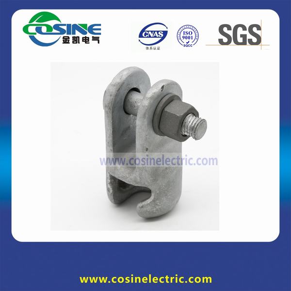 China 
                                 Hot-DIP-Gabelkopf mit galvanisch verzinkter Buchse und ANSI-Standard-/Stromleitung Montage                              Herstellung und Lieferant
