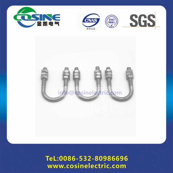 Hot DIP Galvanized U Bolts for Power Line Fitting–M16/M18/M20/M22