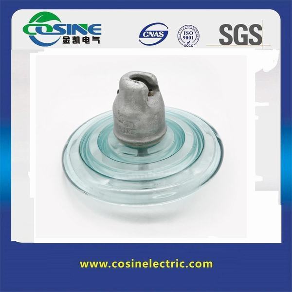 China 
                                 A norma IEC tipo Nevoeiro Suspensão Toughed Isolador de vidro -U70BL                              fabricação e fornecedor