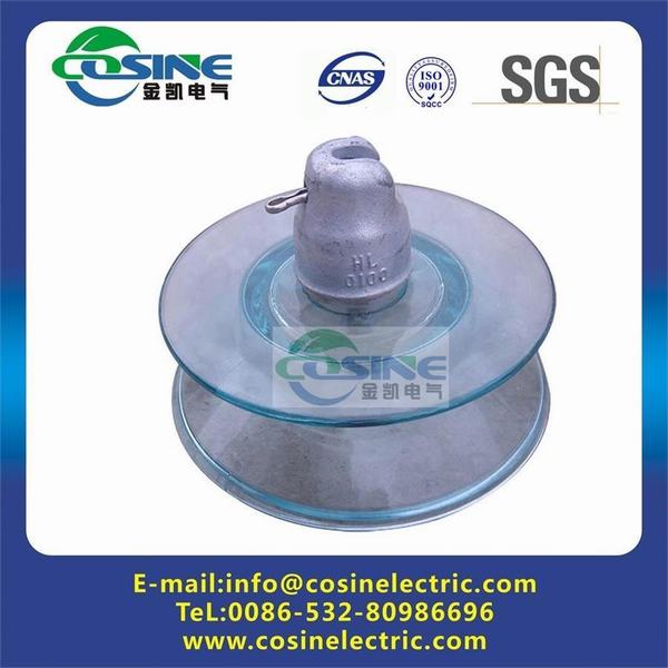 IEC Standard Type Glass Suspension Insulator/Lxap70-120/Open Air Profile