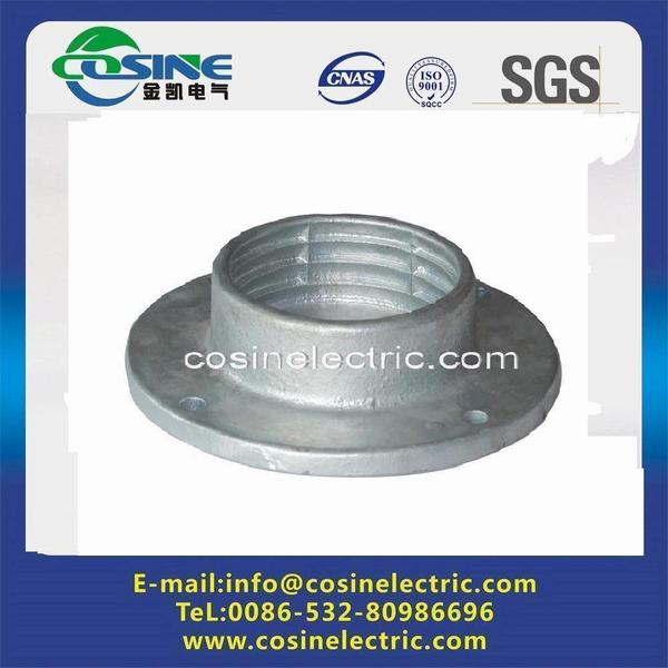 Post Insulator End Fitting, Casting Iron Flange/ Base Fitting