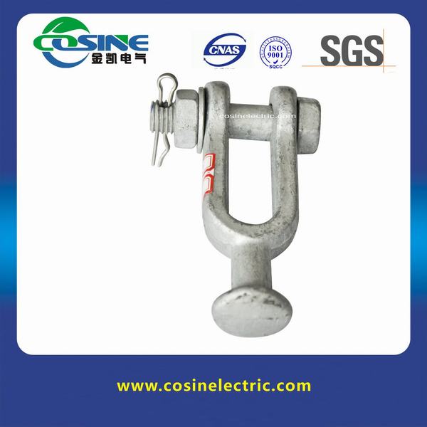 Power Line Fitting Hot DIP Galvanized Ball Clevis