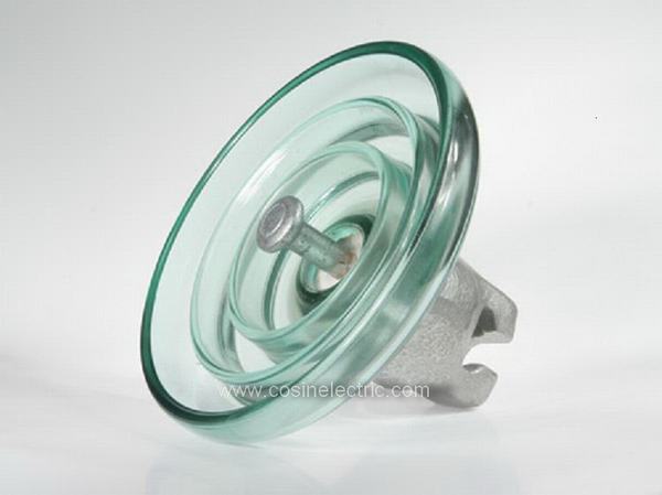 Powered 210kn Disc Insulator Suspension Glass Insulator