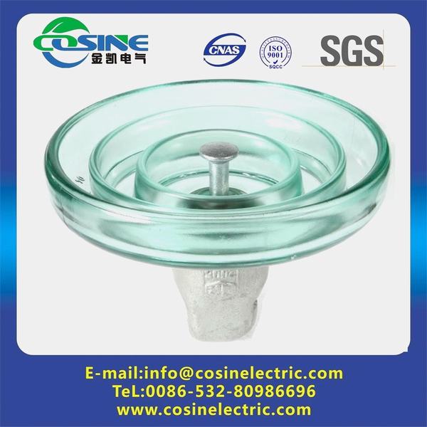 U120b High Voltage Disc Glass Insulator