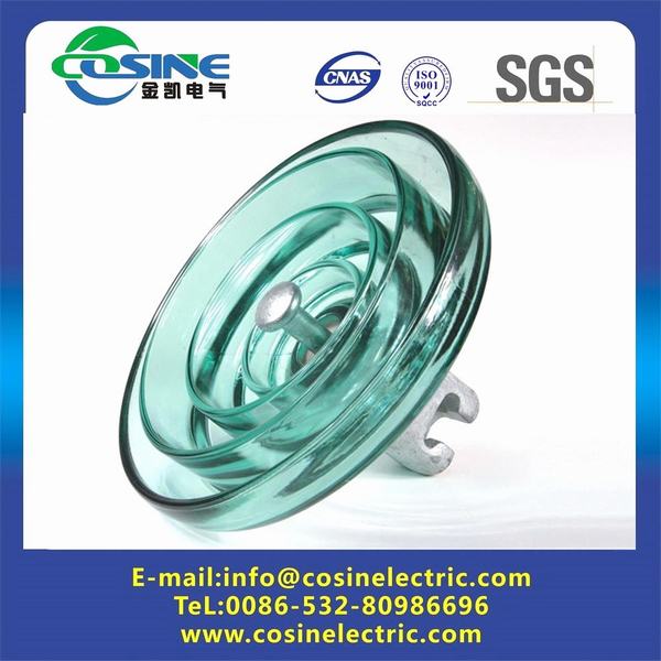 Chine 
                                 U160isolant en verre trempé bsp Suspension 160 kn/isolant haute tension                              fabrication et fournisseur