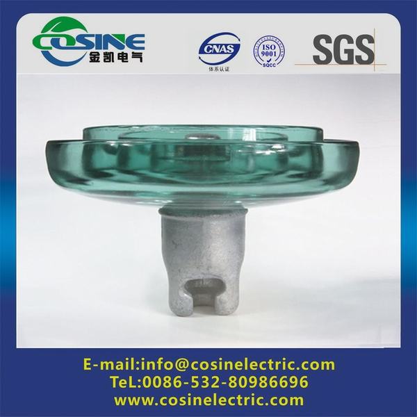 U210bp Glass Disc Suspension Insulator in Power Transmission