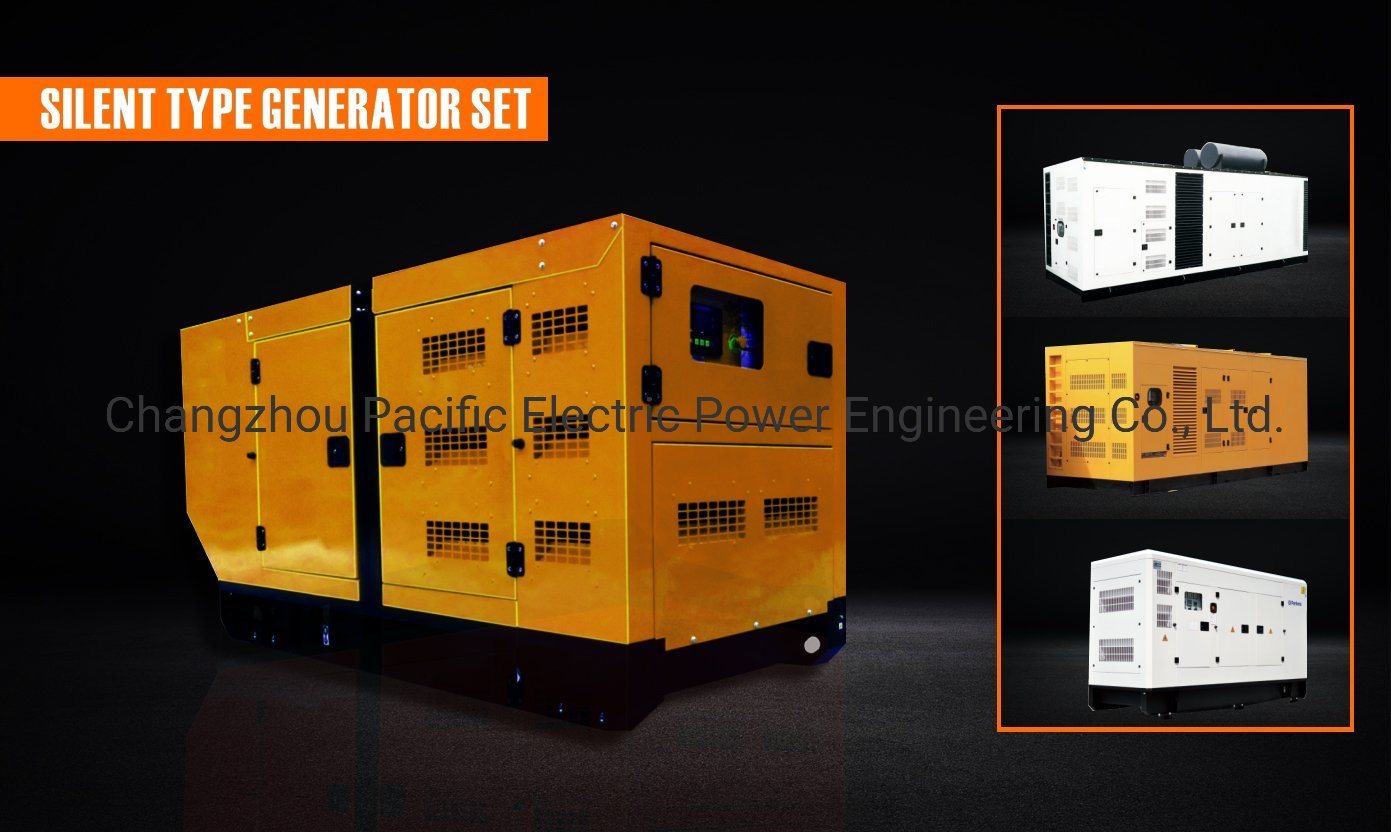 
                3-фазный генератор с звукоизоляцией, 18 Вм, дизельный генератор
            