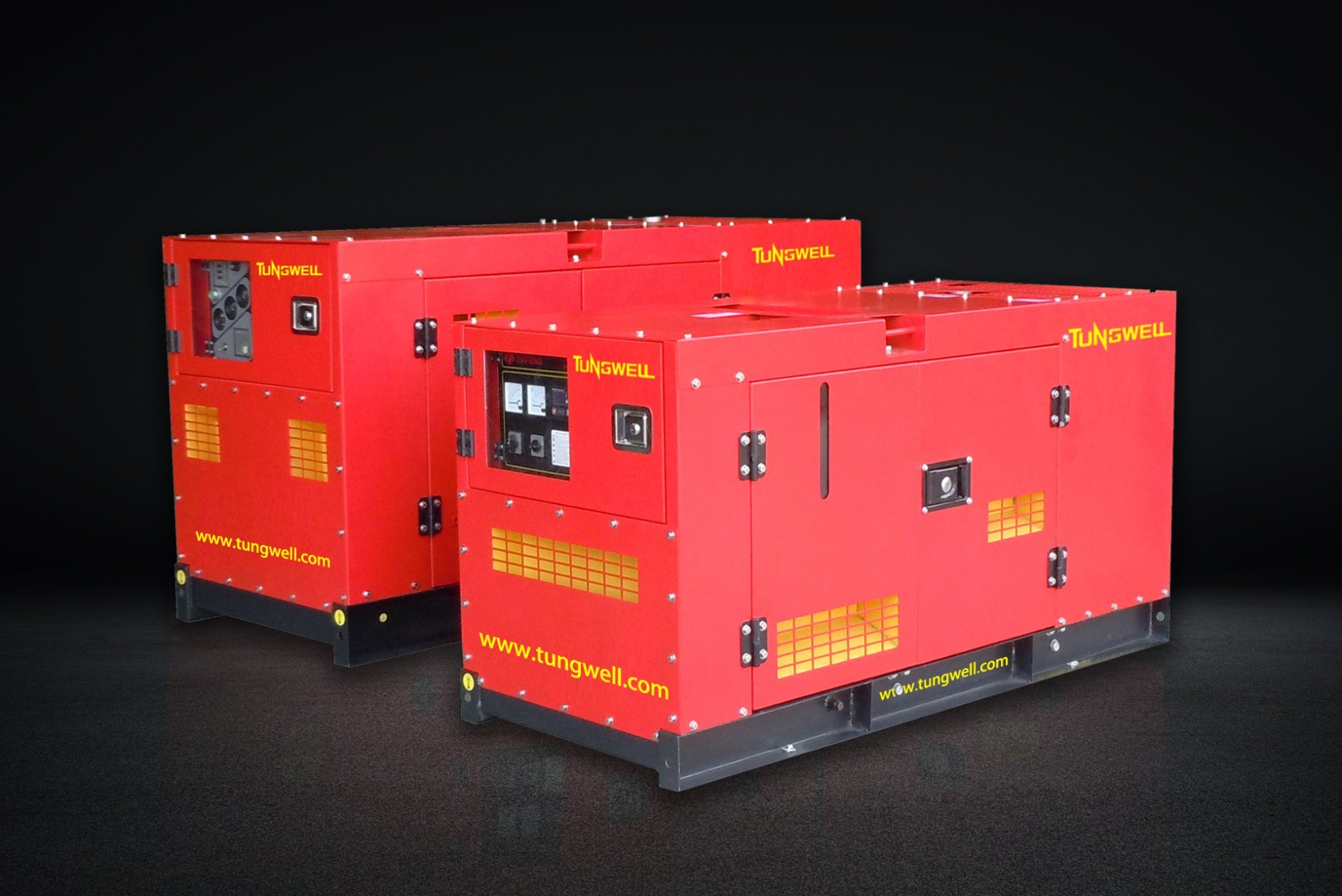 High Quality Kp Series 9-2500kVA 50Hz Soundproof Generator, Silent Diesel Engine for Power Station