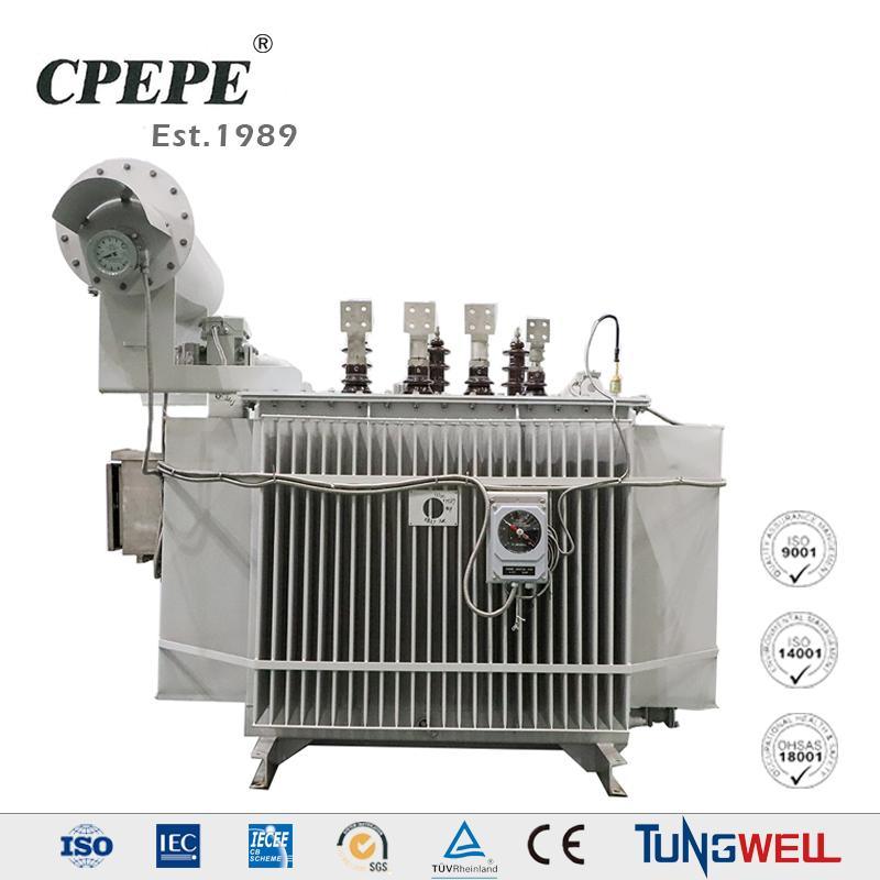 Manufacturer S11 S13 Oil Immersed Three Phase Electrical Distribution Power Transformer for Transportation