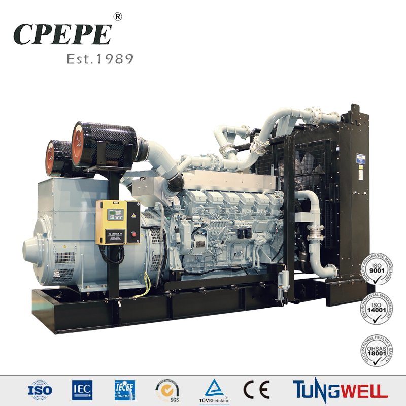 Oil-Electric Hybrid Diesel Generator, High Voltage Generator with Mtu