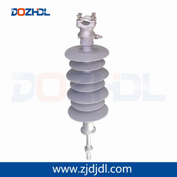 China 
                        24/33kv Composite Insulator Polymer Pin Gray Insulator Use at Ovhead Line Long Thread
                      manufacture and supplier