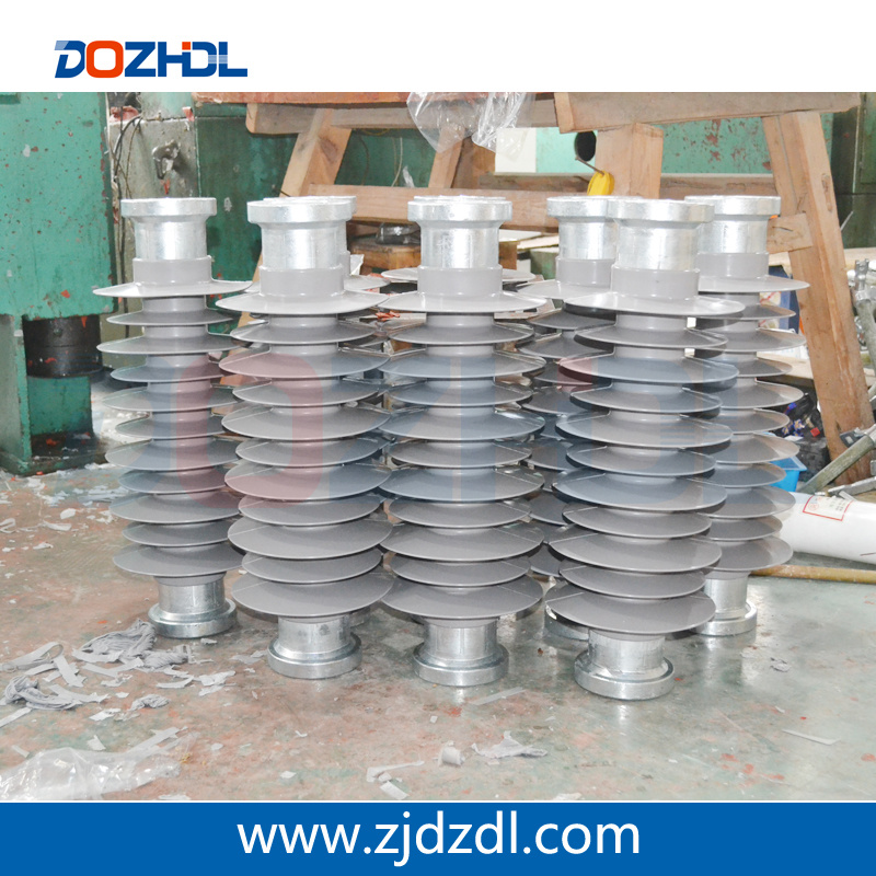 36kv, 70kn Composite Post Insulator with Large Creepage Distance and Large Torquefzsw-66