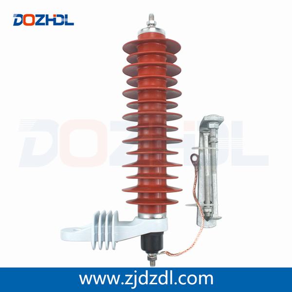 
                        Chinese Factory Price Outdoor High Voltage Surge Arrester with Polymeric Housed Moa
                    