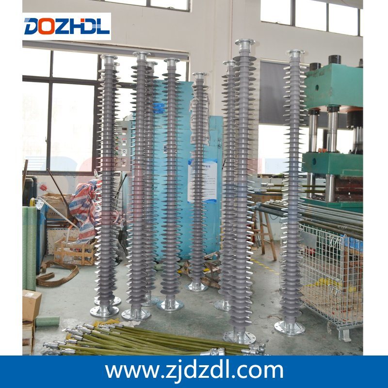 Fzsw-110kv, 132kv, 220kv Composite Line Post Insulator Used in Distribution 10kn