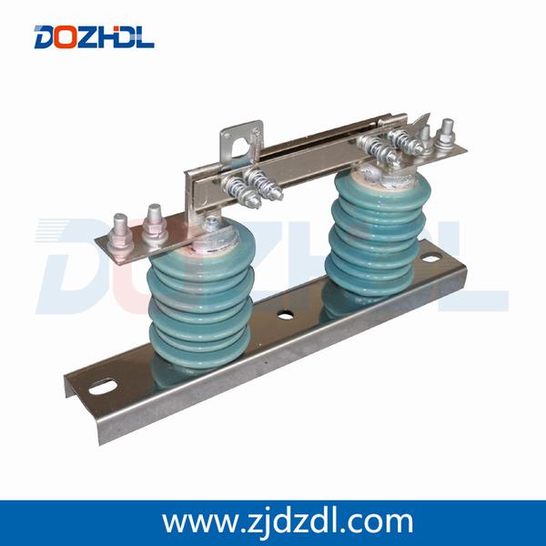 Outdoor High Voltage 10 Kv Red Copper Disconnect Switch with Porcelain Insulator Gw9-12/630A