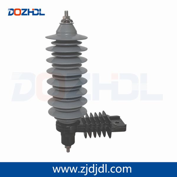 China 
                        Sharp Top Composite Polymeric Surge Arrester Lightning Arrester with Disconnector
                      manufacture and supplier
