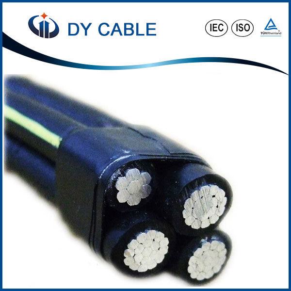 China 
                        0.6/1kv 33kv PVC XLPE Service Drop Conductor Aerial Bundled Cable
                      manufacture and supplier