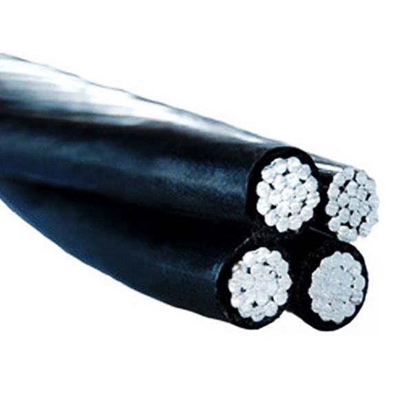 0.6/1kv Apricot Core AAC Conductor XLPE/PE Insulated Overhead Cable