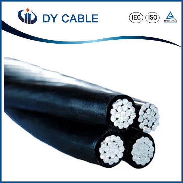 China 
                        0.6/1kv PVC Insulated Aerial Bundle Cable ABC Cable
                      manufacture and supplier