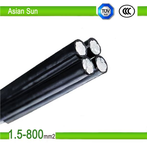 China 
                        0.6/1kv Power Aluminum Conductor XLPE Insulated Overhead Aerial Bundle Cable
                      manufacture and supplier
