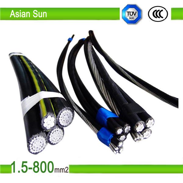 China 
                                 0.6/1KV aislamiento XLPE Conductor de aluminio Cable ABC                              fabricante y proveedor