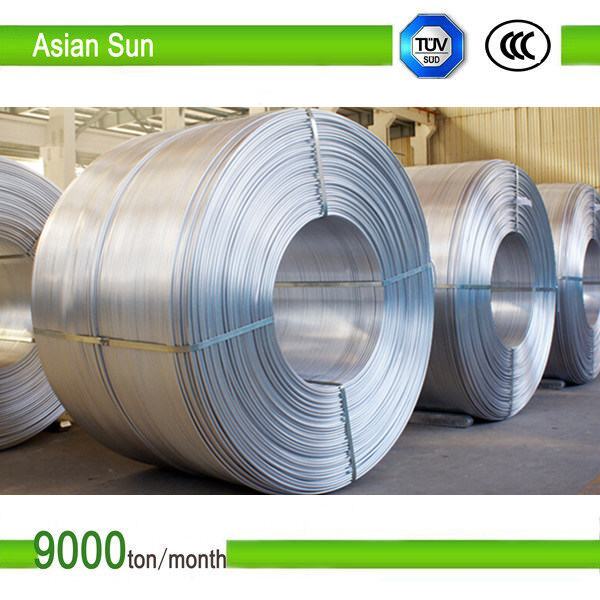 China 
                                 1350 1370 el 99,7% de pureza cable eléctrico de aluminio                              fabricante y proveedor