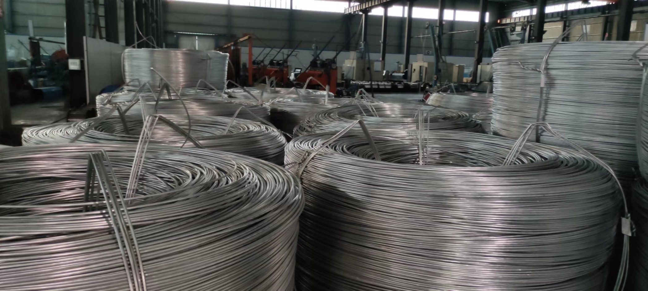 China 
                1350 and 1370 Type Aluminium Wire Rod 9.5mm for Cable
              manufacture and supplier