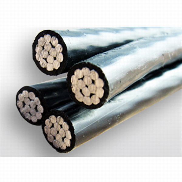 China 
                                 3*6 AWG+6AWG XLPE aislar techo Cable ABC                              fabricante y proveedor