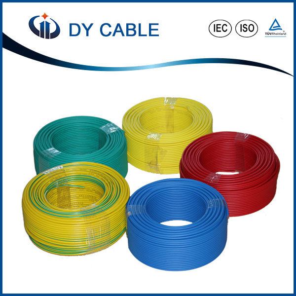 China 
                        300/500V, 450/750V PVC Insulated Stranded Copper Wire BV/Bvr Wire
                      manufacture and supplier