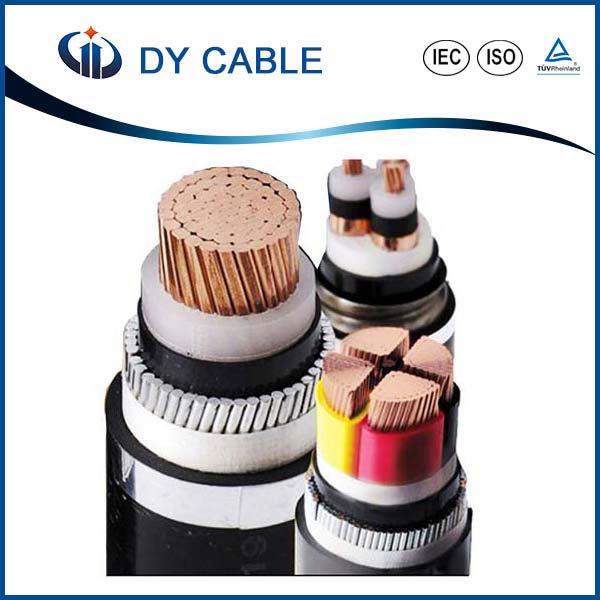 China 
                                 35kv XLPE núcleo de cobre del cable de alimentación aislado                              fabricante y proveedor