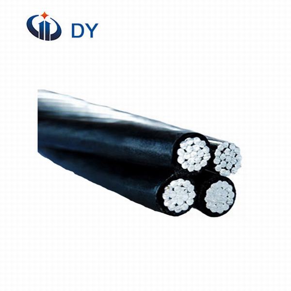 China 
                        4/0 AWG XLPE Insulated Triplex ABC Overhead Cable
                      manufacture and supplier