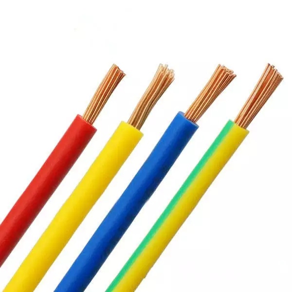 China 
                Fio elétrico de cobre redondo isolado com PVC de 4 mm e 10 mm de mm de mm
              fabricação e fornecedor