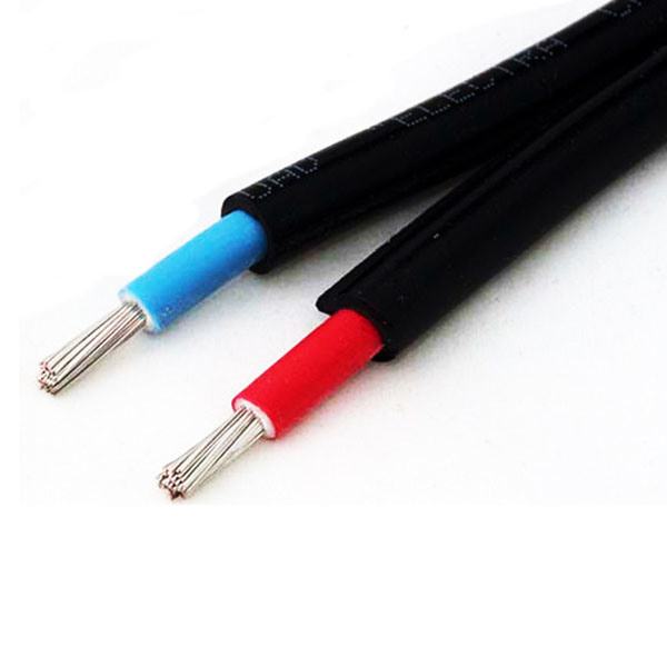 China 
                        4mm2 X 2core Flat Solar DC Cable Solar PV Cable
                      manufacture and supplier