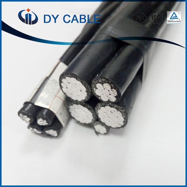 ASTM PVC Insulation Aluminum Conductor ABC Aerial Cable