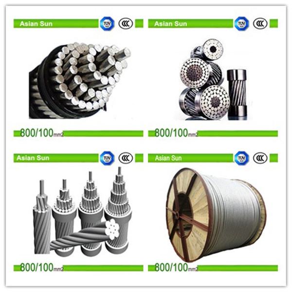 Cina 
                                 Lo standard di ASTM ha incagliato tutto il conduttore di alluminio del collegare AAC del cavo                              produzione e fornitore