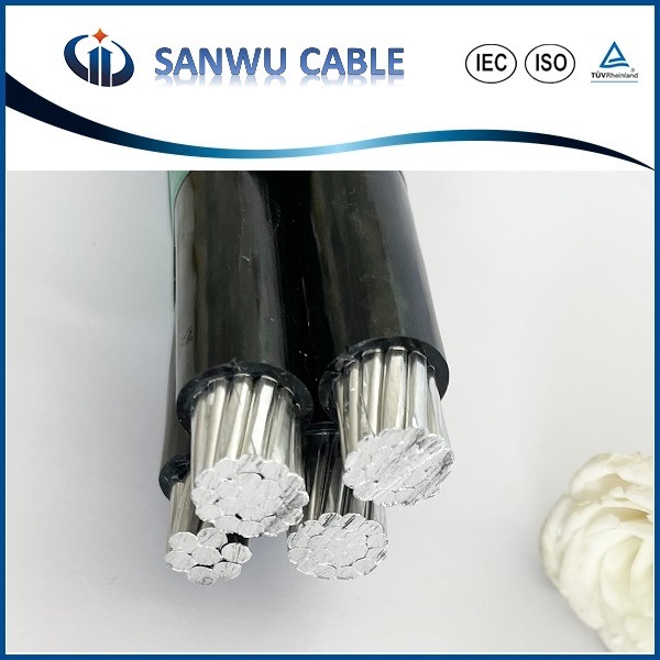 Al/XLPE ABC Cable with Bare Conductor Neutral Messenger