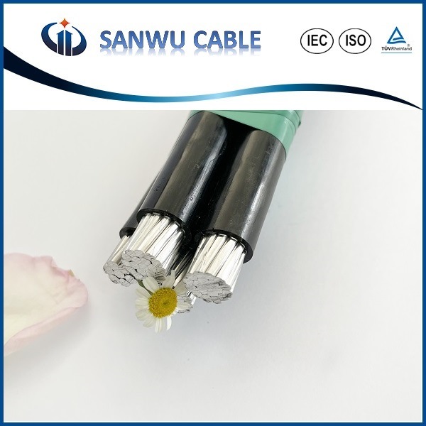 
                Алюминиевый жильный кабель питания ABC 0.6 кВ
            