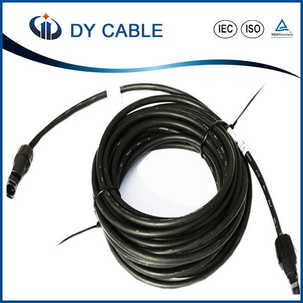 China 
                        DC System PV Solar Cable 4mm 6mm Twin Core Solar Cable
                      manufacture and supplier