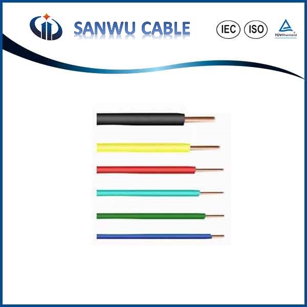 
                Eléctrico 600V cable de construcción 600volts Cobre 12AWG 14AWG THHN simple Cable principal con certificado UL
            