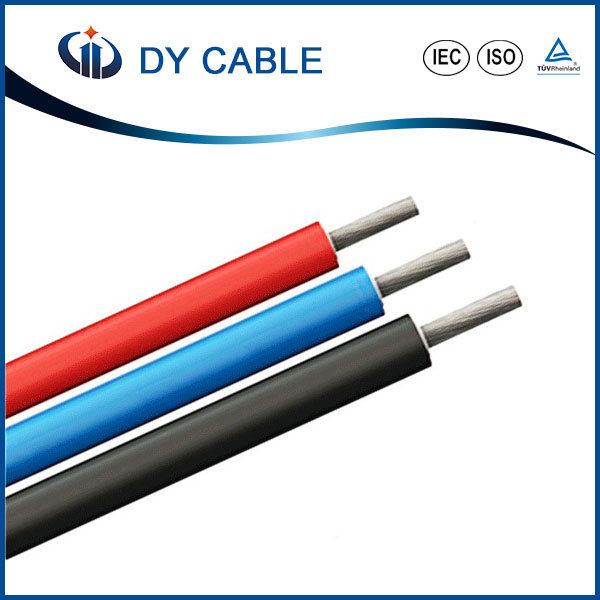 China 
                        High Quality 2.5mm2 4mm2 6mm2 10mm2 TUV Solar PV Cable
                      manufacture and supplier