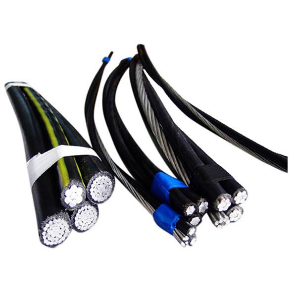 China 
                                 LV aislamiento XLPE ABC Núcleo de aluminio 4x16mm2 Cable real                              fabricante y proveedor