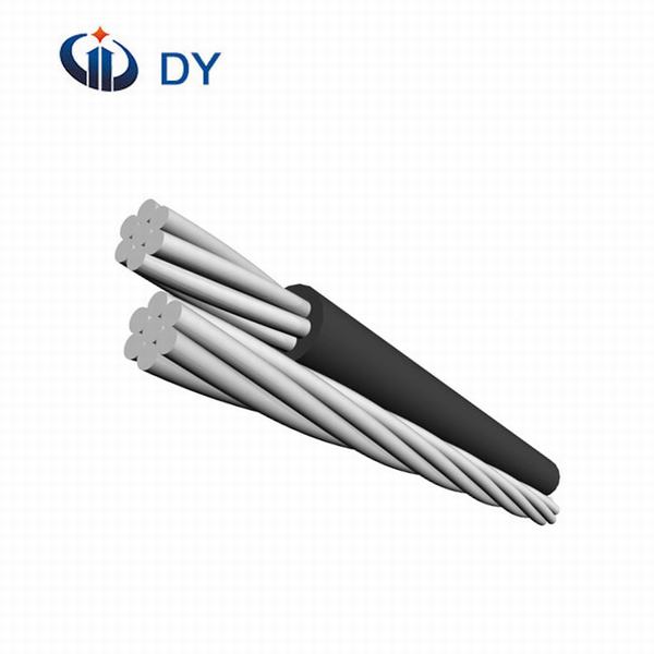Low Voltage Aerial Bundle Cable with Steel Messenger Conductor