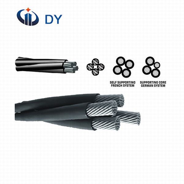 China 
                        Multi-Core Duplex Triplex Quadruplex XLPE Insulation ABC Cable
                      manufacture and supplier