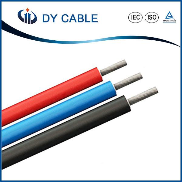 China 
                                 PV1f 4mm2 6mm2 10mm2 DC Cable de energía solar fotovoltaica                              fabricante y proveedor