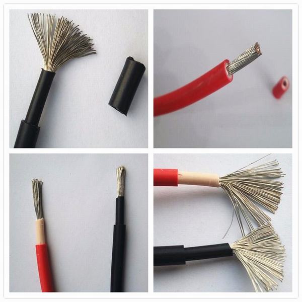 China 
                        Power Station DC PV Cable 0.6/1000V Copper 6mm2 Solar Cable
                      manufacture and supplier