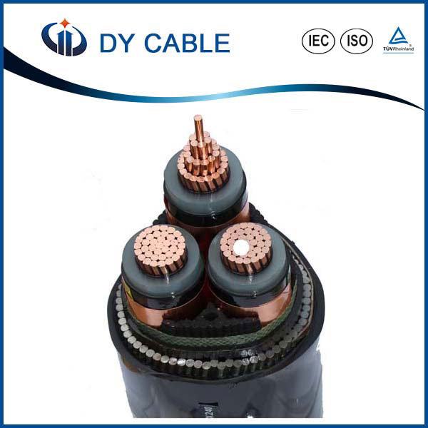 China 
                                 Single Core Insualted XLPE armadura de alambre de cobre del cable de alimentación 11kv                              fabricante y proveedor